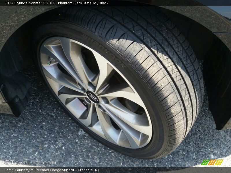 Phantom Black Metallic / Black 2014 Hyundai Sonata SE 2.0T
