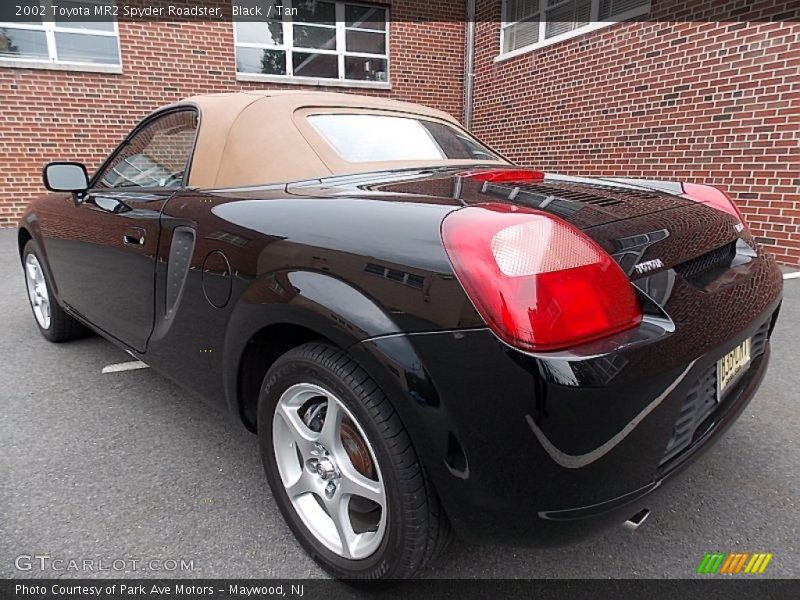 Black / Tan 2002 Toyota MR2 Spyder Roadster