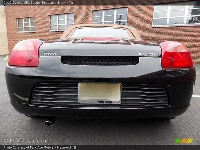 Black / Tan 2002 Toyota MR2 Spyder Roadster