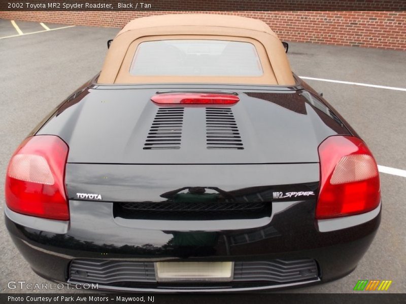 Black / Tan 2002 Toyota MR2 Spyder Roadster