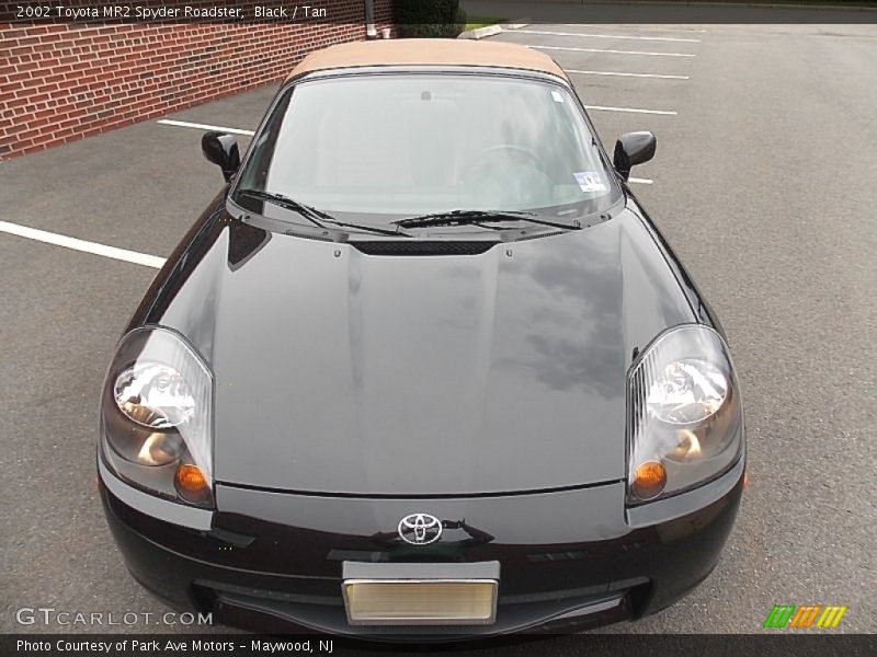 Black / Tan 2002 Toyota MR2 Spyder Roadster