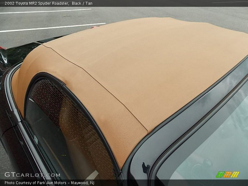 Black / Tan 2002 Toyota MR2 Spyder Roadster