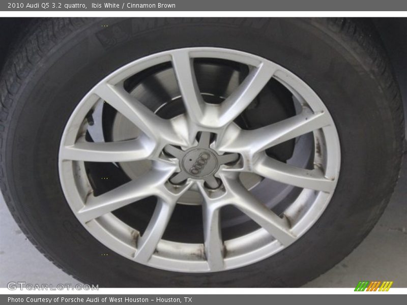 Ibis White / Cinnamon Brown 2010 Audi Q5 3.2 quattro