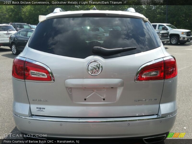 Quicksilver Metallic / Light Titanium/Dark Titanium 2015 Buick Enclave Convenience