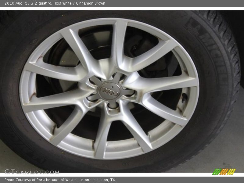 Ibis White / Cinnamon Brown 2010 Audi Q5 3.2 quattro
