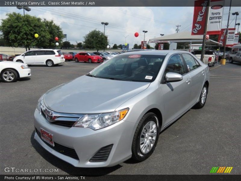 Classic Silver Metallic / Ash 2014 Toyota Camry LE