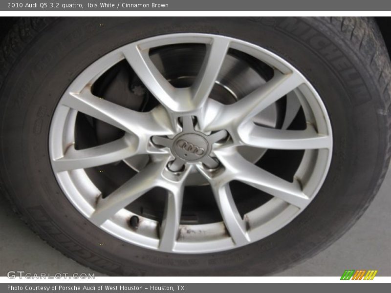 Ibis White / Cinnamon Brown 2010 Audi Q5 3.2 quattro