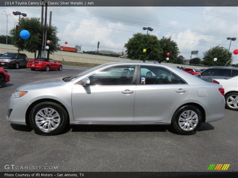 Classic Silver Metallic / Ash 2014 Toyota Camry LE