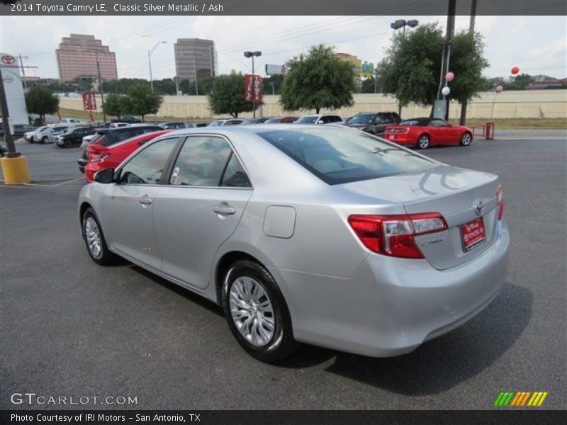 Classic Silver Metallic / Ash 2014 Toyota Camry LE