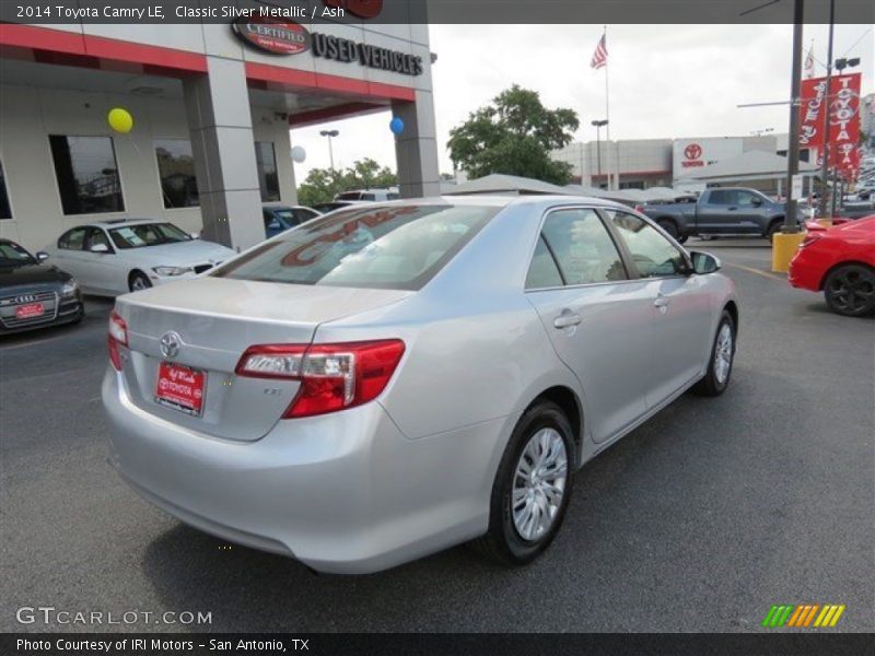 Classic Silver Metallic / Ash 2014 Toyota Camry LE