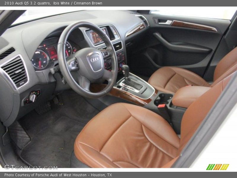 Ibis White / Cinnamon Brown 2010 Audi Q5 3.2 quattro