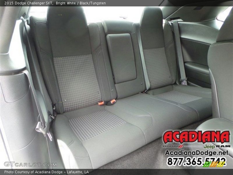 Bright White / Black/Tungsten 2015 Dodge Challenger SXT