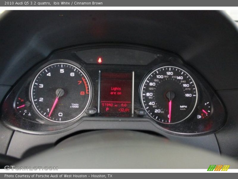 Ibis White / Cinnamon Brown 2010 Audi Q5 3.2 quattro