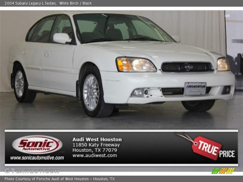 White Birch / Black 2004 Subaru Legacy L Sedan