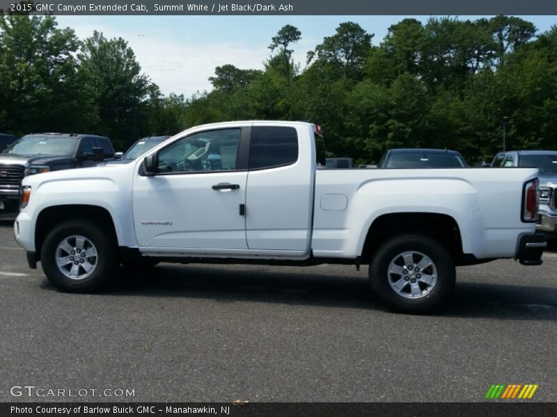  2015 Canyon Extended Cab Summit White