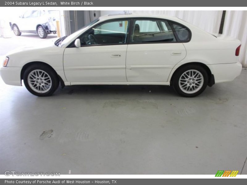 White Birch / Black 2004 Subaru Legacy L Sedan