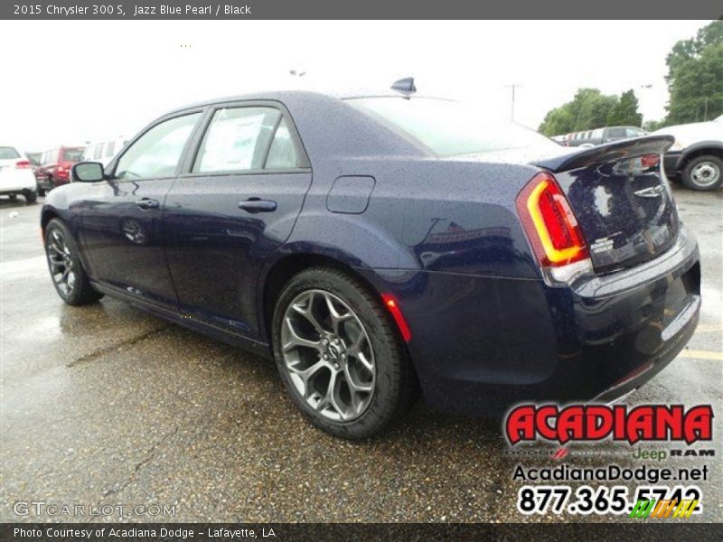 Jazz Blue Pearl / Black 2015 Chrysler 300 S