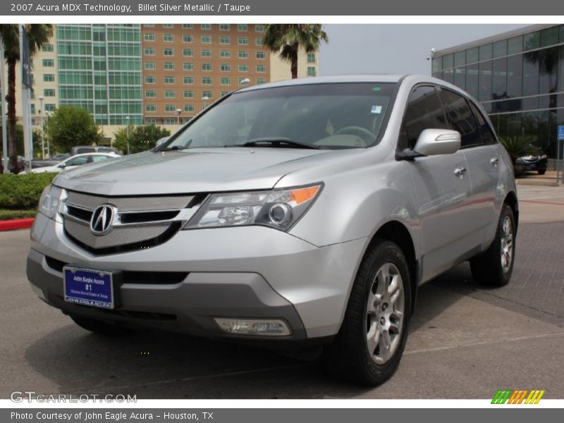 Billet Silver Metallic / Taupe 2007 Acura MDX Technology