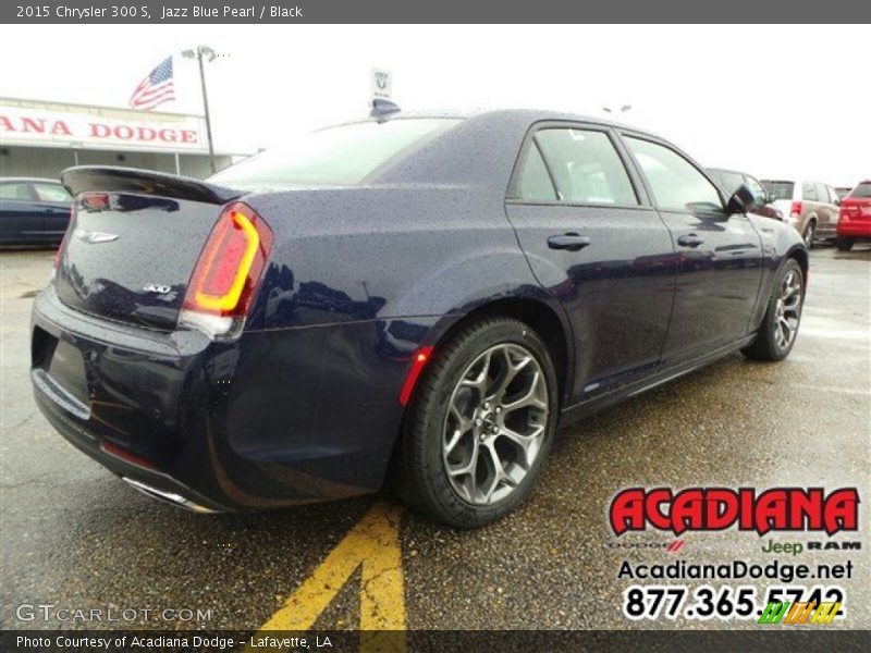 Jazz Blue Pearl / Black 2015 Chrysler 300 S
