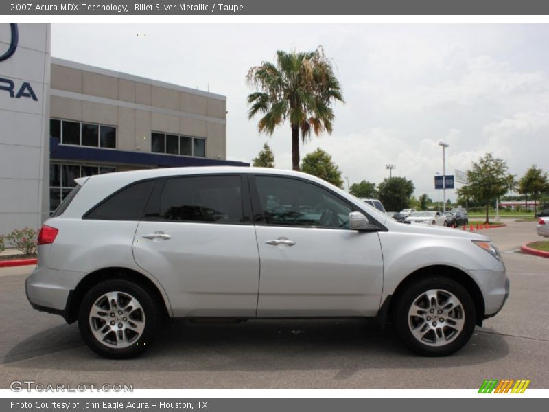 Billet Silver Metallic / Taupe 2007 Acura MDX Technology
