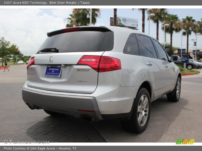 Billet Silver Metallic / Taupe 2007 Acura MDX Technology
