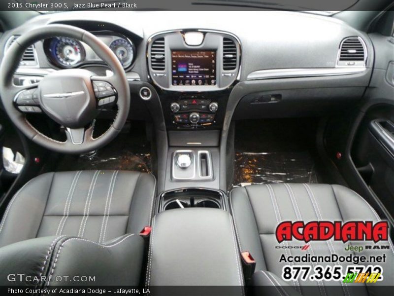 Jazz Blue Pearl / Black 2015 Chrysler 300 S