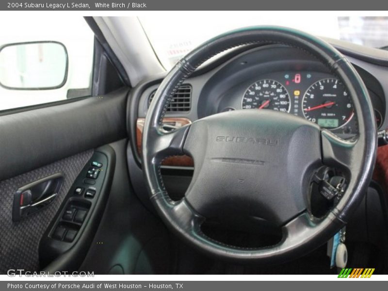 White Birch / Black 2004 Subaru Legacy L Sedan