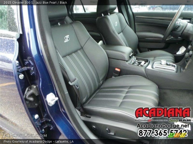 Jazz Blue Pearl / Black 2015 Chrysler 300 S