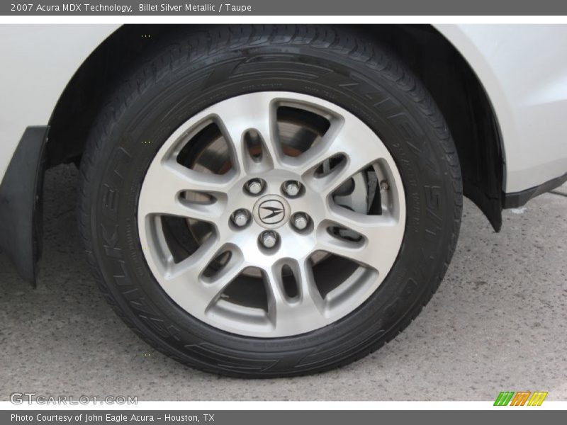 Billet Silver Metallic / Taupe 2007 Acura MDX Technology