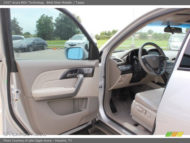 Billet Silver Metallic / Taupe 2007 Acura MDX Technology