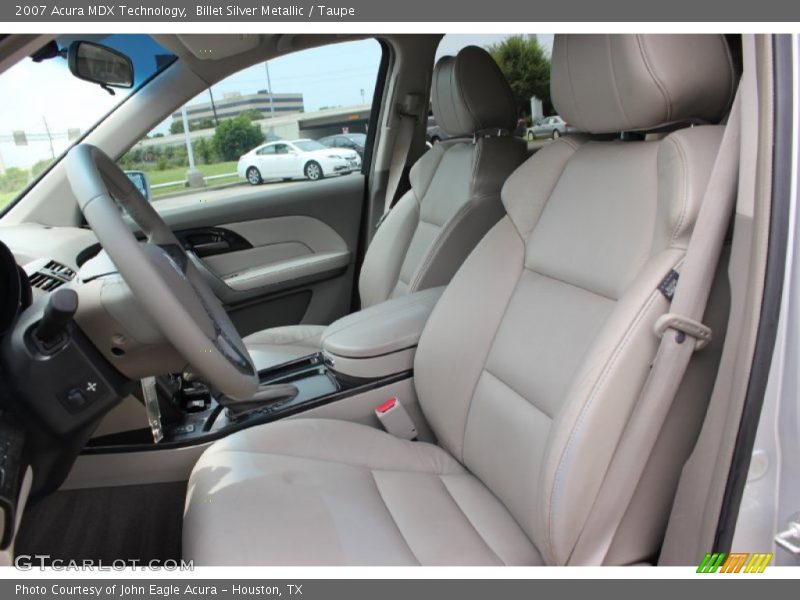 Billet Silver Metallic / Taupe 2007 Acura MDX Technology