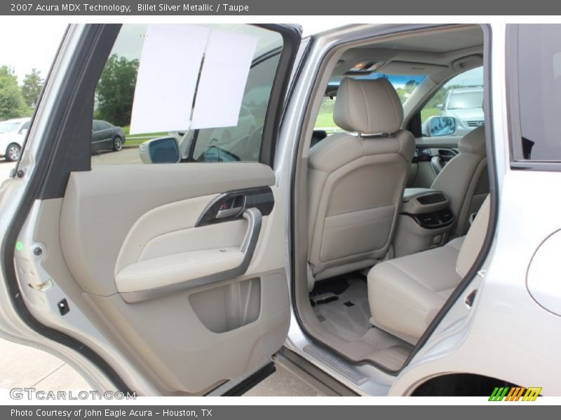 Billet Silver Metallic / Taupe 2007 Acura MDX Technology