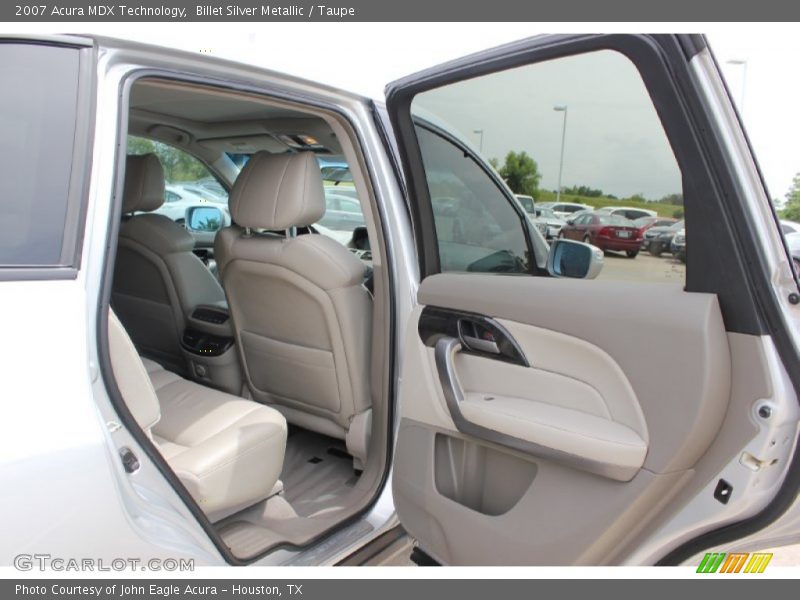 Billet Silver Metallic / Taupe 2007 Acura MDX Technology