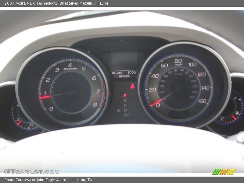 Billet Silver Metallic / Taupe 2007 Acura MDX Technology