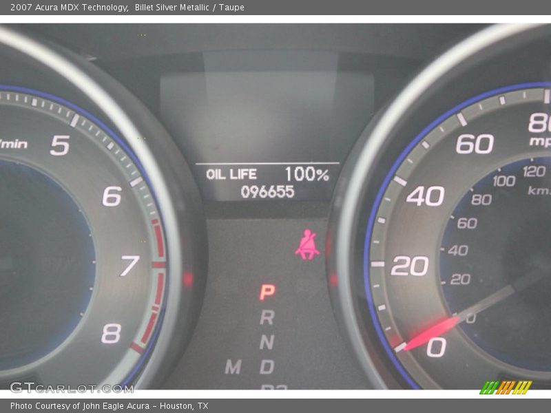 Billet Silver Metallic / Taupe 2007 Acura MDX Technology