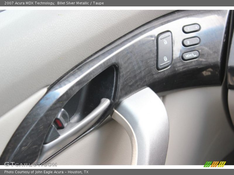 Billet Silver Metallic / Taupe 2007 Acura MDX Technology