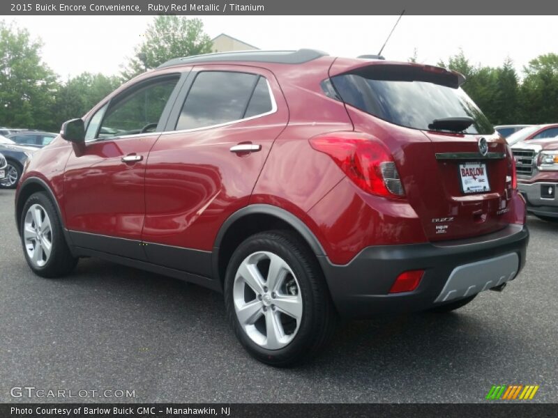 Ruby Red Metallic / Titanium 2015 Buick Encore Convenience