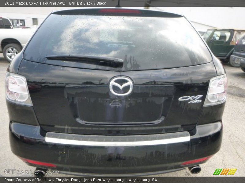 Brilliant Black / Black 2011 Mazda CX-7 s Touring AWD