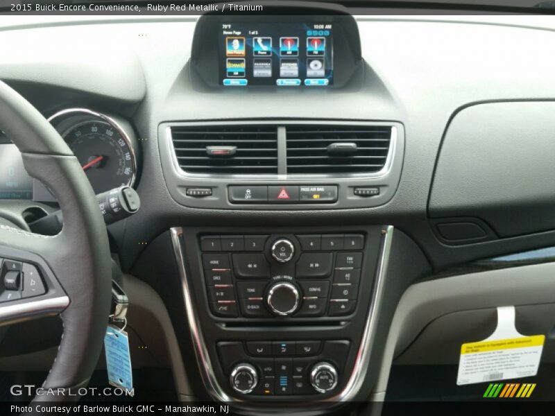 Ruby Red Metallic / Titanium 2015 Buick Encore Convenience