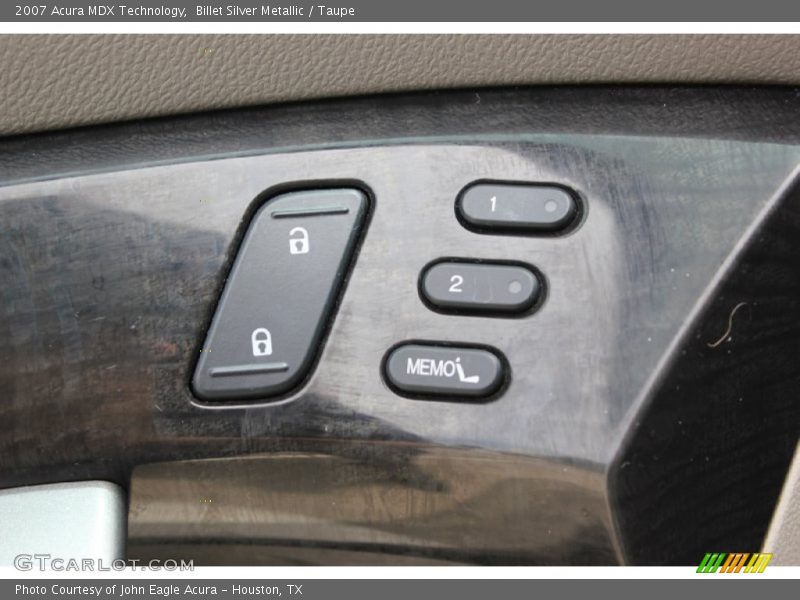 Billet Silver Metallic / Taupe 2007 Acura MDX Technology