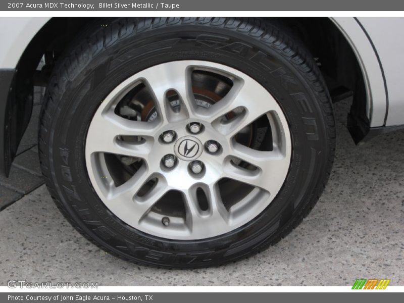 Billet Silver Metallic / Taupe 2007 Acura MDX Technology