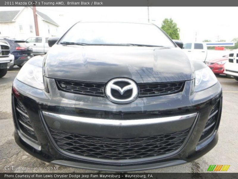 Brilliant Black / Black 2011 Mazda CX-7 s Touring AWD