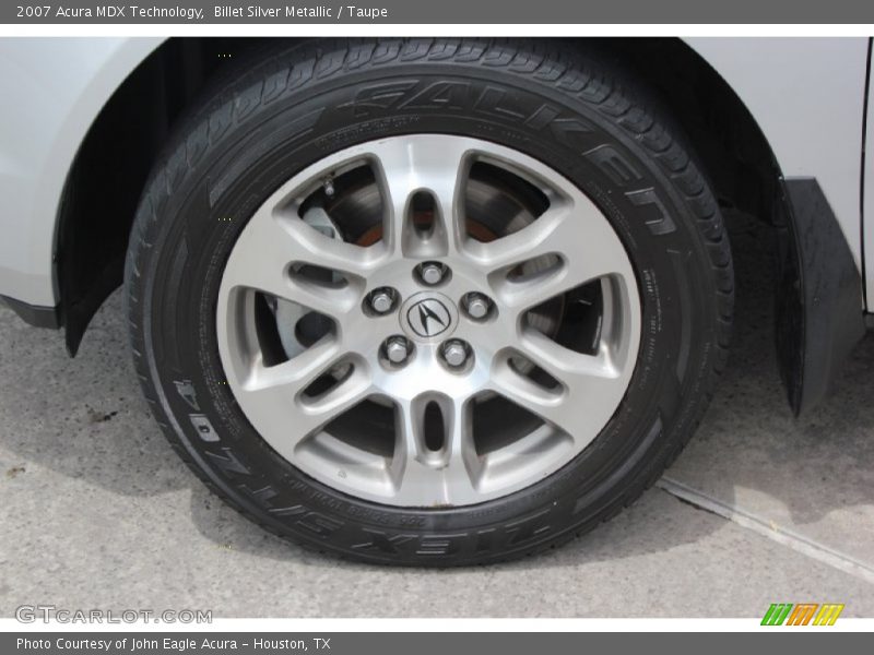 Billet Silver Metallic / Taupe 2007 Acura MDX Technology