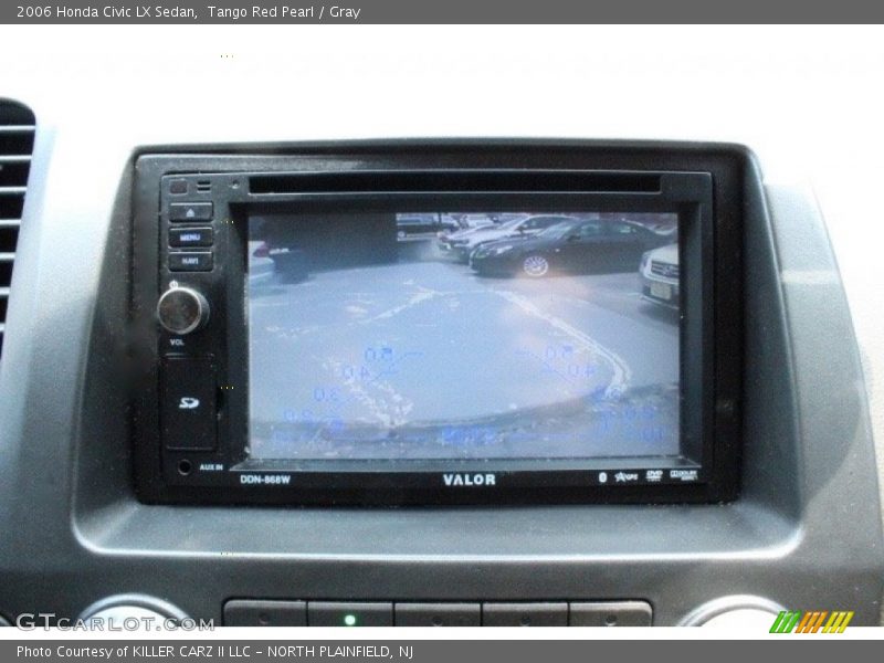 Tango Red Pearl / Gray 2006 Honda Civic LX Sedan