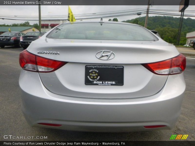 Silver / Gray 2012 Hyundai Elantra GLS