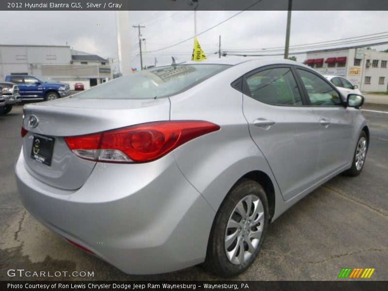 Silver / Gray 2012 Hyundai Elantra GLS