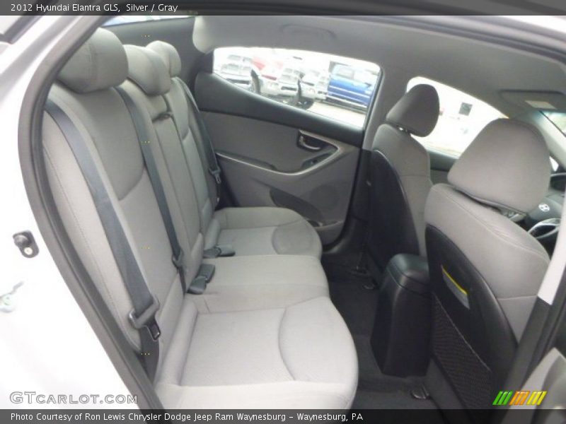 Silver / Gray 2012 Hyundai Elantra GLS