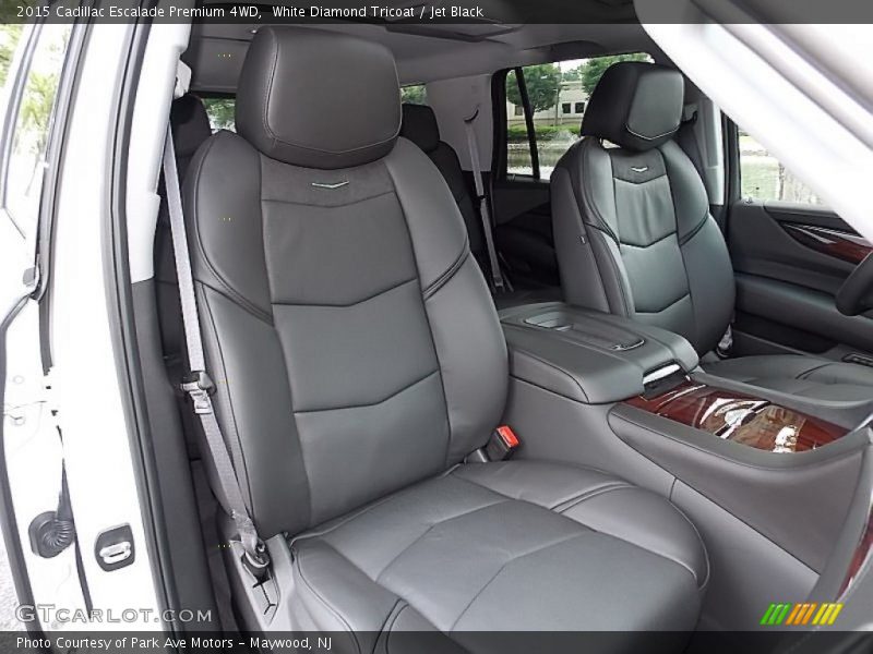 White Diamond Tricoat / Jet Black 2015 Cadillac Escalade Premium 4WD