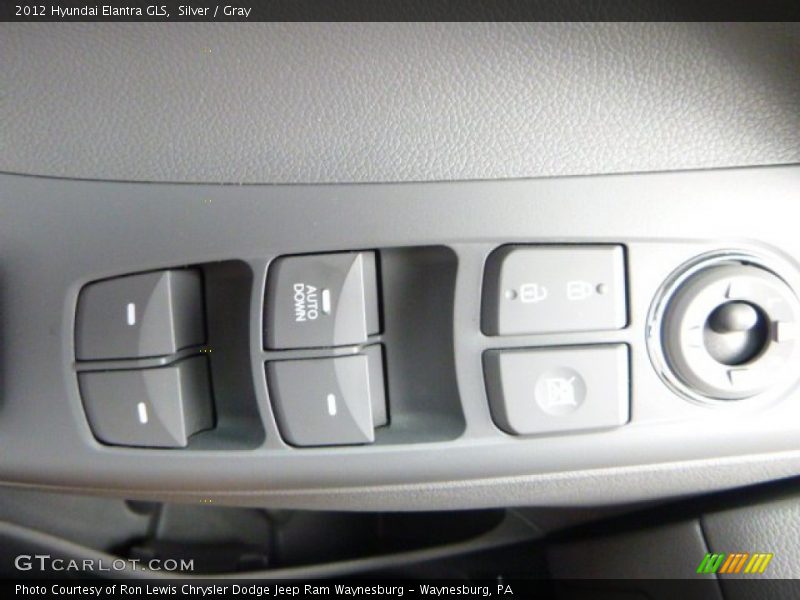 Silver / Gray 2012 Hyundai Elantra GLS