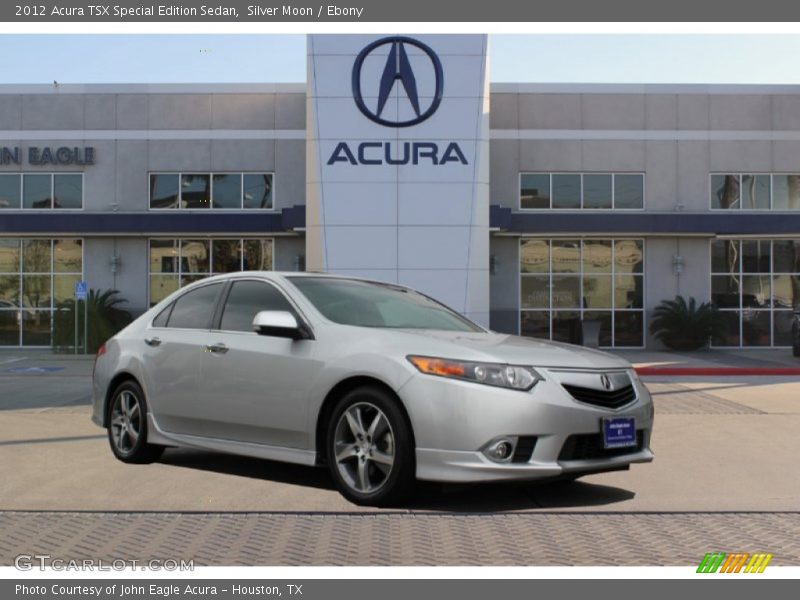 Silver Moon / Ebony 2012 Acura TSX Special Edition Sedan